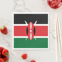 Kenia-Flagge