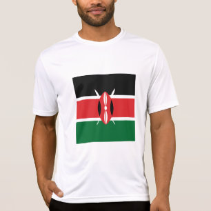 Kenia-Flagge T-Shirt