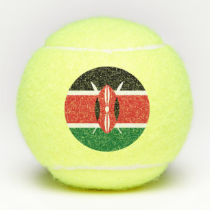 Kenia-Flagge Tennisbälle