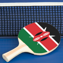 Kenia-Flagge Tischtennis Schläger