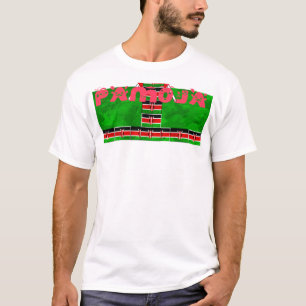 Kenia Flagge: Tuko Pamoja - Design der Einheitskun T-Shirt