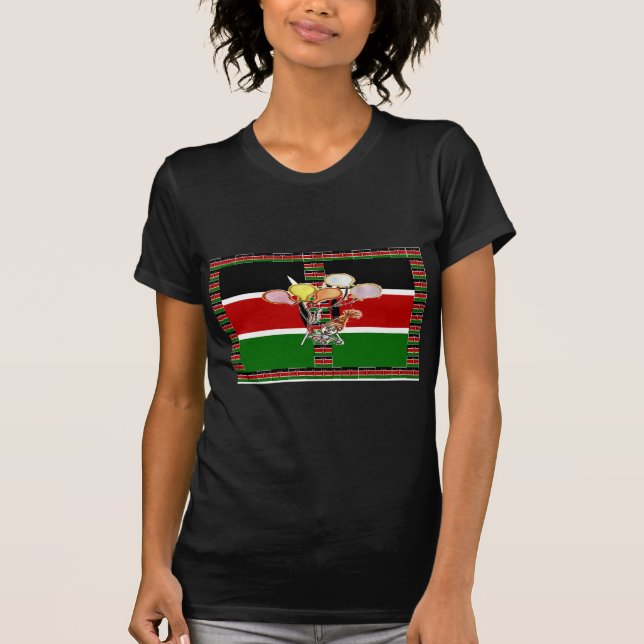 Kenia Geburtstag T-Shirt (Vorderseite)