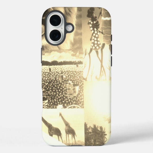 Kenia Hakuna Matata Case-Mate iPhone Hülle (Rückseite)