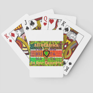 Kenia Hakuna Matata Spielkarten