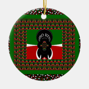 Kenia-Heize Keramikornament
