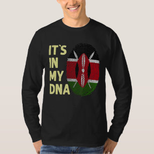 Kenia in meinem kenianischen Flaggenteam Kenia T-Shirt