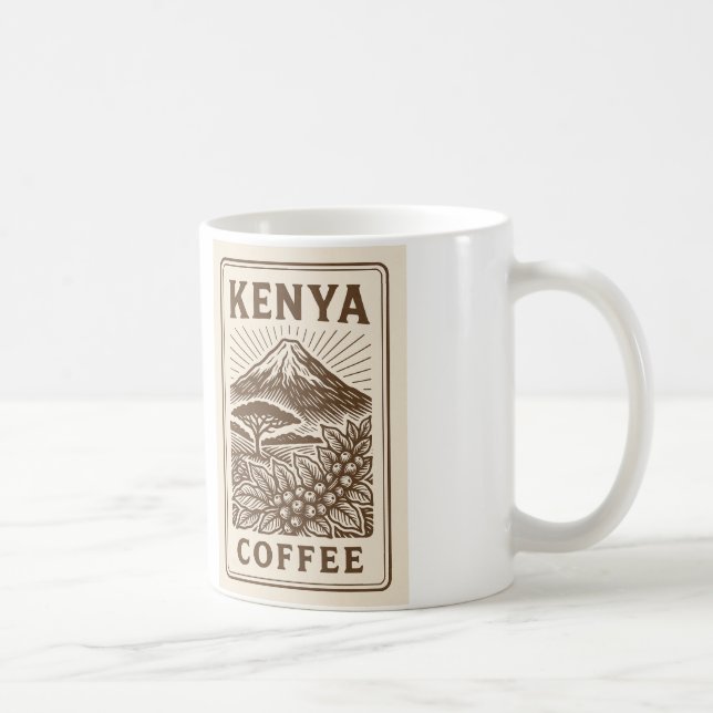 Kenia Kaffeetasse (Rechts)