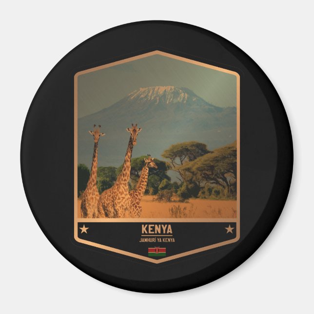 Kenia Magnet (Vorne)