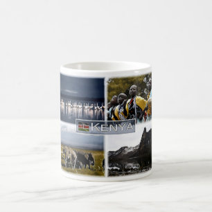 Kenia - Mosaik - Kaffeetasse