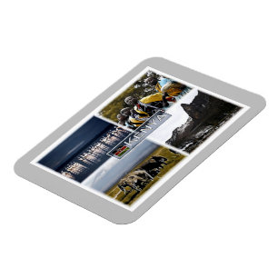 Kenia - Mosaik - Magnet