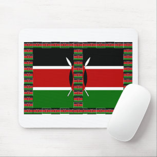 Kenia - Nahtlose Flaggen Mousepad