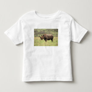 Kenia, Nairobi Nationalpark. Schwarzes Nashorn Kleinkind T-shirt