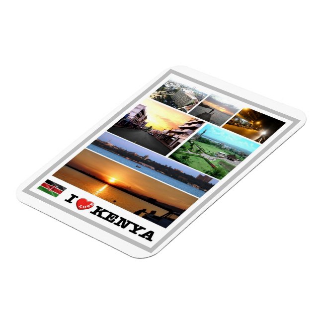 Kenia - Panorama - Magnet (Linke Seite)