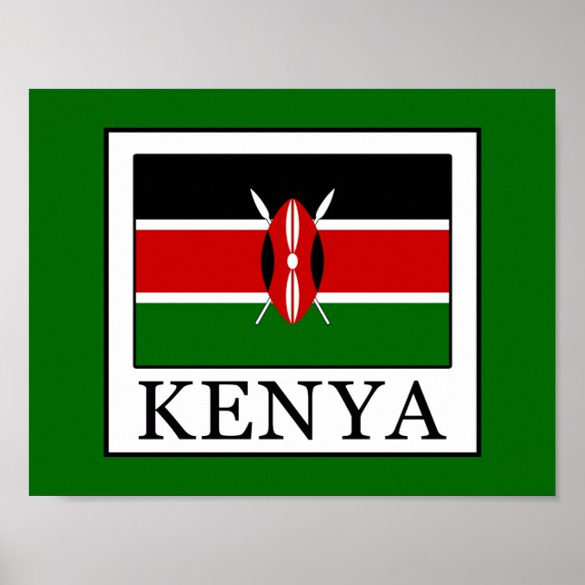 Kenia Poster (Vorne)