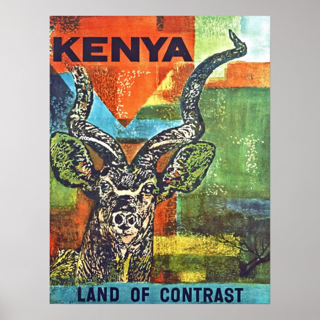Kenia Poster (Vorne)