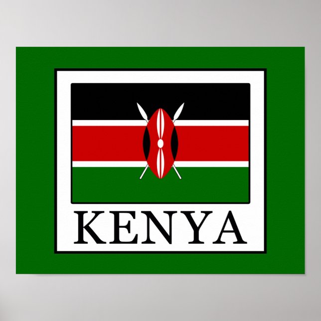 Kenia Poster (Vorne)