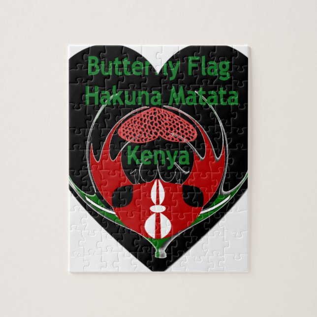 Kenia Puzzle (Vertikal)