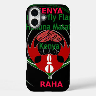 Kenia Raha Keine Sorge iPhone 16 Plus Hülle