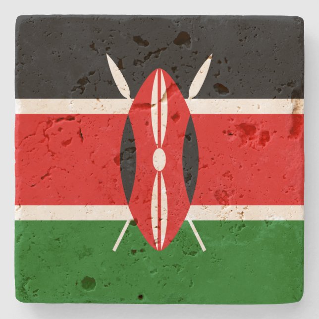 Kenia Steinuntersetzer (Vorderseite)