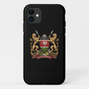 Kenia Wappen Symbol Emblem Landesflagge Löwe Case-Mate iPhone Hülle