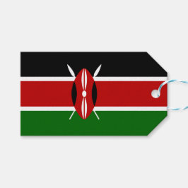 Kenianische Flagge (Kenia) Geschenkanhänger