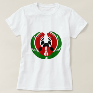 kenianische Flagge T-Shirt