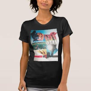Kenianischer Teppich: Wildtiere, Kultur & Küstenst T-Shirt