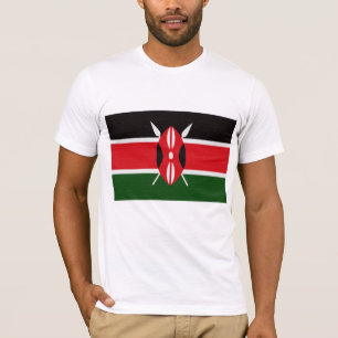 Kenias Flagge T-Shirt
