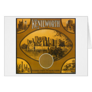 Kenilworth orange LabelRiverside, CA