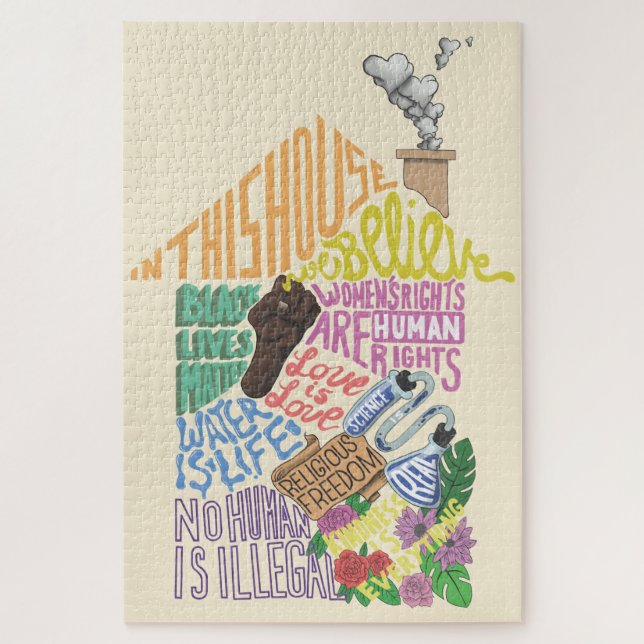 Kenji Kimura Kindness ist alles Puzzle 1000 (Vertikal)