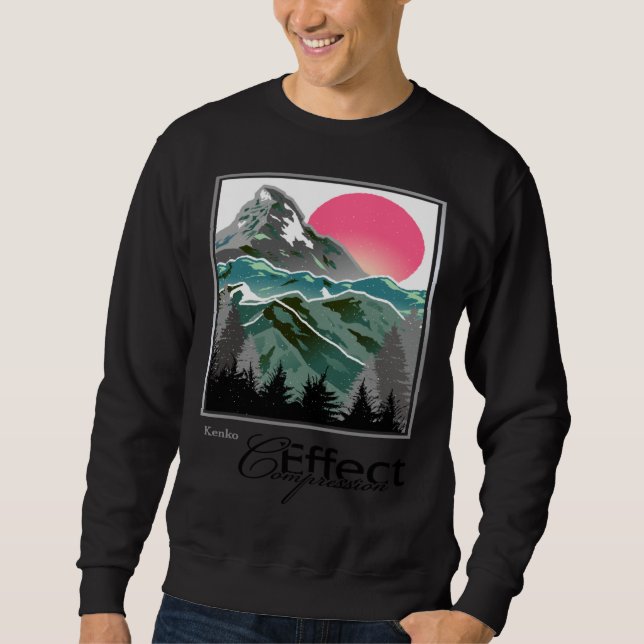 Kenko Photography Terms Graphic Compression Effect Sweatshirt (Vorderseite)