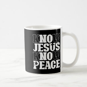 Kenne Jesus Kenne Frieden Religion Gott Kirche Chr Kaffeetasse