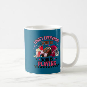 Kenne nicht einmal die Person, die lustige Fußball Kaffeetasse