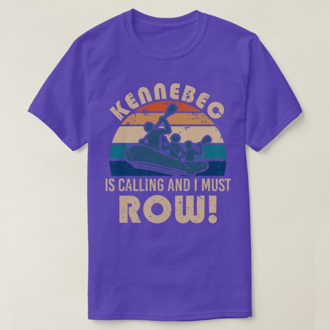 Kennebec-Rafting T-Shirt (Design vorne)
