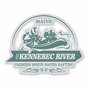 Kennebec River (R) Aufkleber