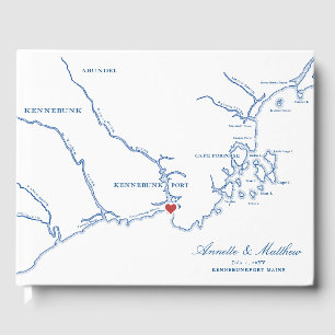 Kennebunkport Maine Wedding Gästebuch