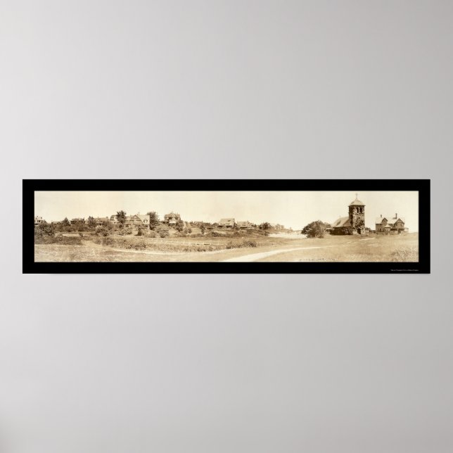Kennebunkport ME Foto 1911 Poster (Vorne)
