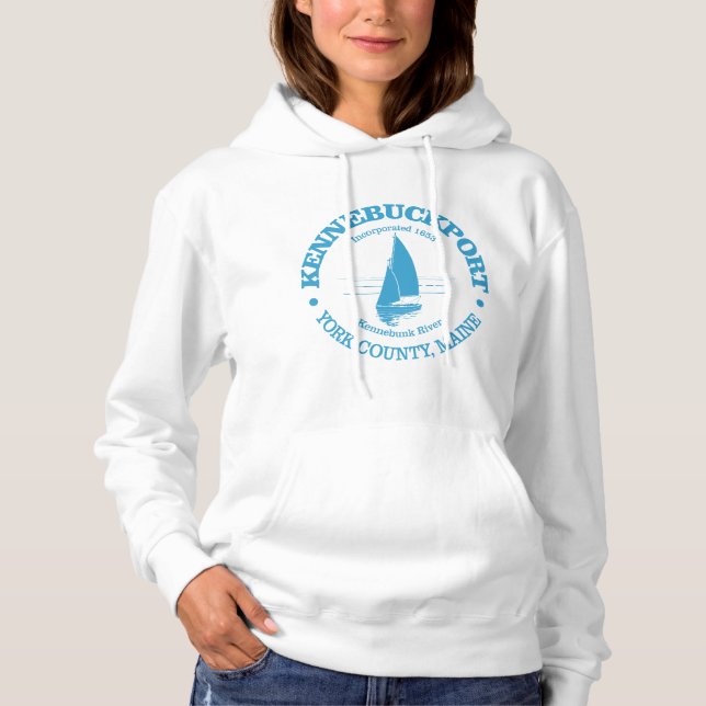 Kennebunkport (Segelboot) Hoodie (Vorderseite)