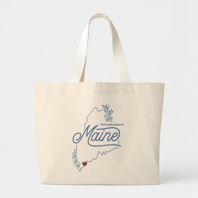 Kennebunkport Tote Bag Jumbo Stoffbeutel (Vorne)