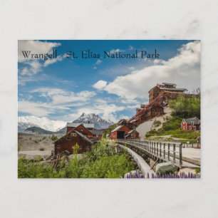 Kennecott Mine Wrangell - Nationalpark St. Elias Feiertagspostkarte