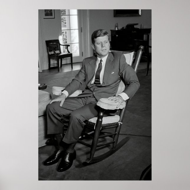 KENNEDY 1962, VORSITZENDER DES ROCKING POSTER (Vorne)