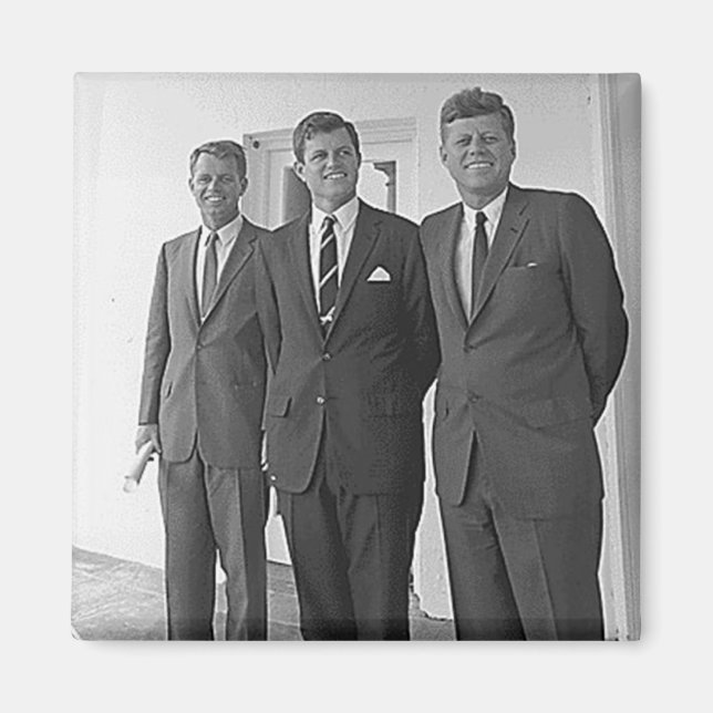 Kennedy Brothers, John, Ted, Robert Magnet (Vorne)