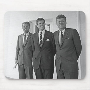 Kennedy Brothers, John, Ted, Robert Mousepad