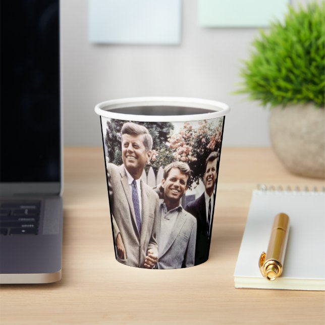 Kennedy Brothers, Präsident John, Robert & Ted Pappbecher (InSitu)