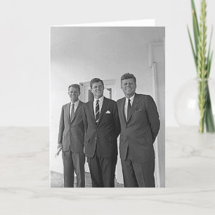 Kennedy-Brüder, John, Ted, Robert Karte
