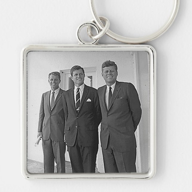 Kennedy-Brüder, John, Ted, Robert Schlüsselanhänger (Vorne)