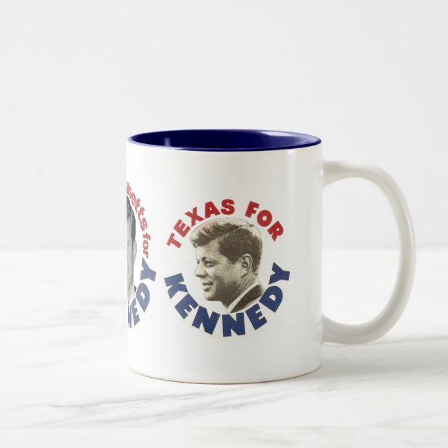 Kennedy-Bruder-Tasse Zweifarbige Tasse (Rechts)