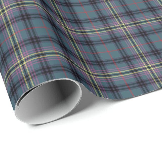 Kennedy Clan Ancient Tartan Geschenkpapier (Rolleneckpunkt)