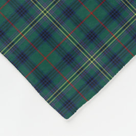 Kennedy Clan Tartan Green Kariert Fleecedecke