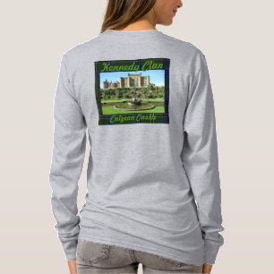 Kennedy Clans Culzean Castle & Tartan T - Shirt